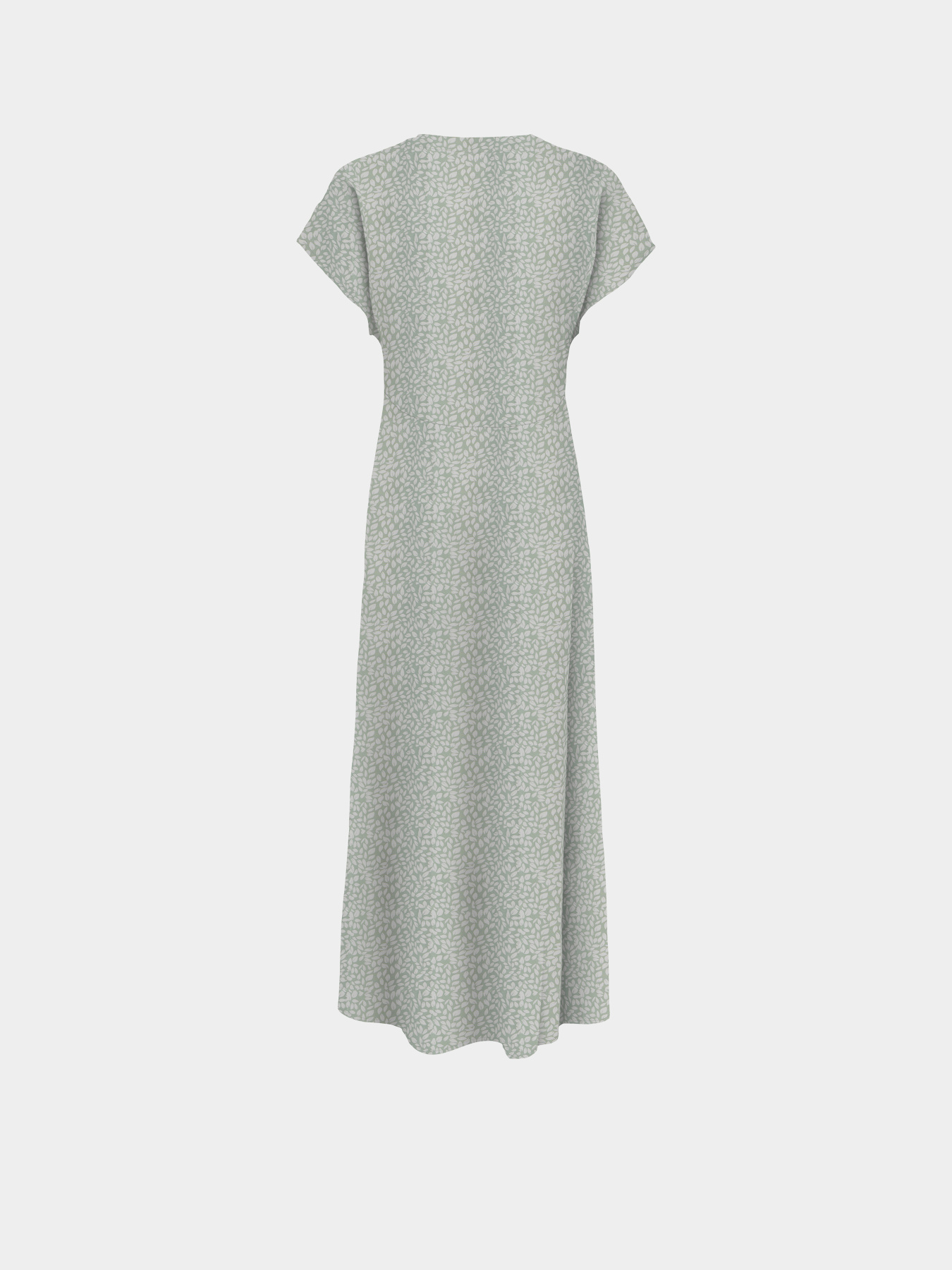 Платья Only NOVA LIFE VIS MOLLIE LONG DRES модель 15317842_Jadeite 724 Coffee leaf Фото