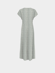 Платья Only NOVA LIFE VIS MOLLIE LONG DRES модель 15317842_Jadeite 724 Coffee leaf Фото