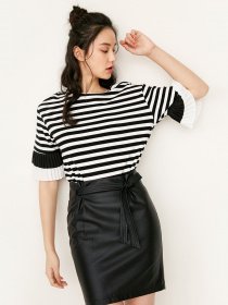 Спідниця міді Only модель 11716S504E40_чорний Фото