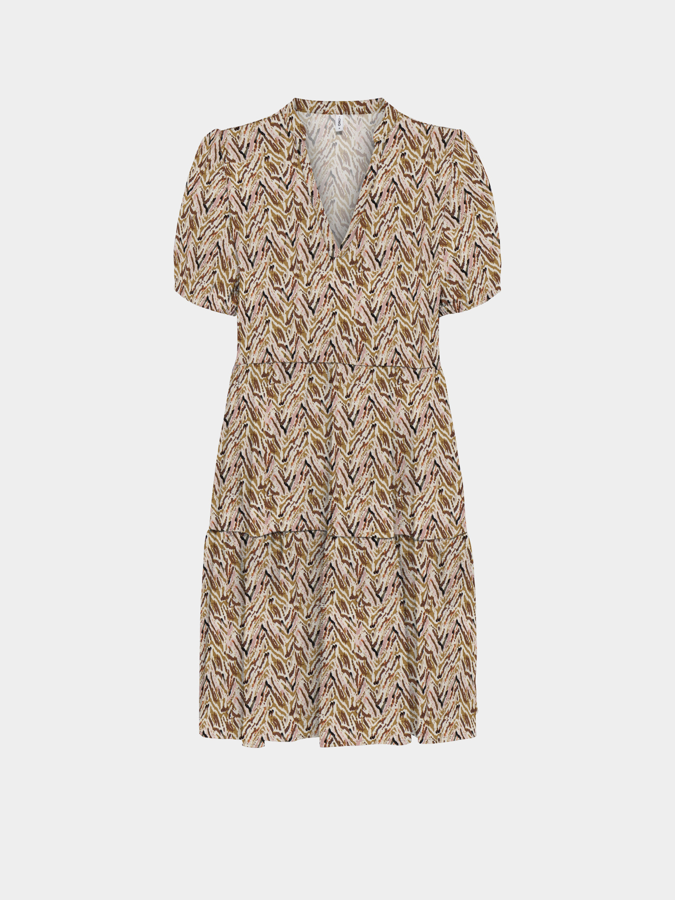 Сукні Only NOVA LIFE VIS S/S THEA DRESS модель 15222215_Dull Gold 716 Abstract zig Фото