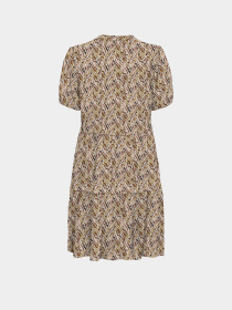 Сукні Only NOVA LIFE VIS S/S THEA DRESS модель 15222215_Dull Gold 716 Abstract zig Фото