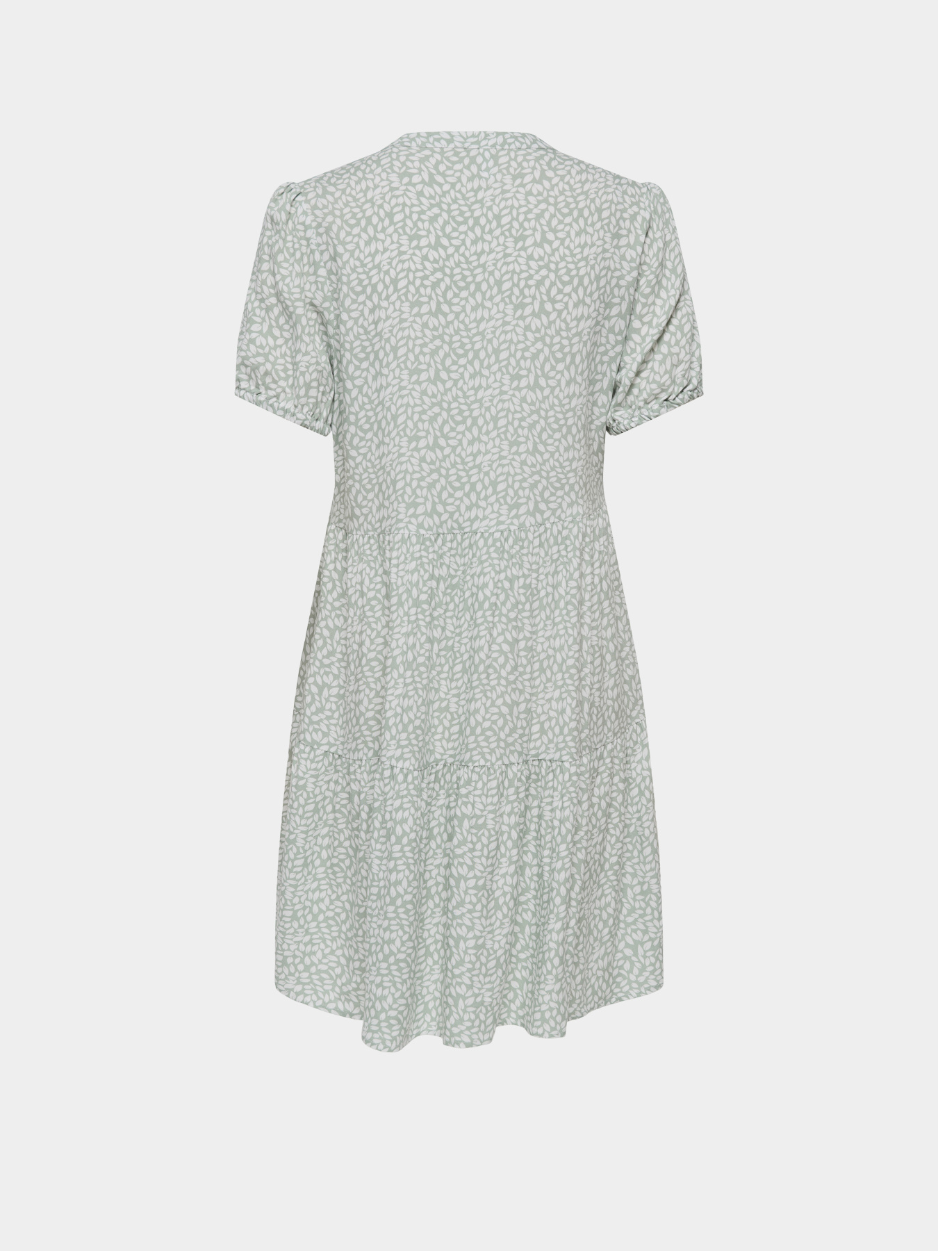 Платья Only NOVA LIFE VIS S/S THEA DRESS модель 15222215_Jadeite 724 Coffee leaf Фото