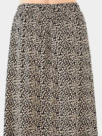 Юбки Only NOVA LIFE VIS BUTTON SKIRT модель 15222223_Black 724 Coffee leaf Фото