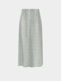 Юбки Only NOVA LIFE VIS BUTTON SKIRT модель 15222223_Jadeite 724 Coffee leaf Фото