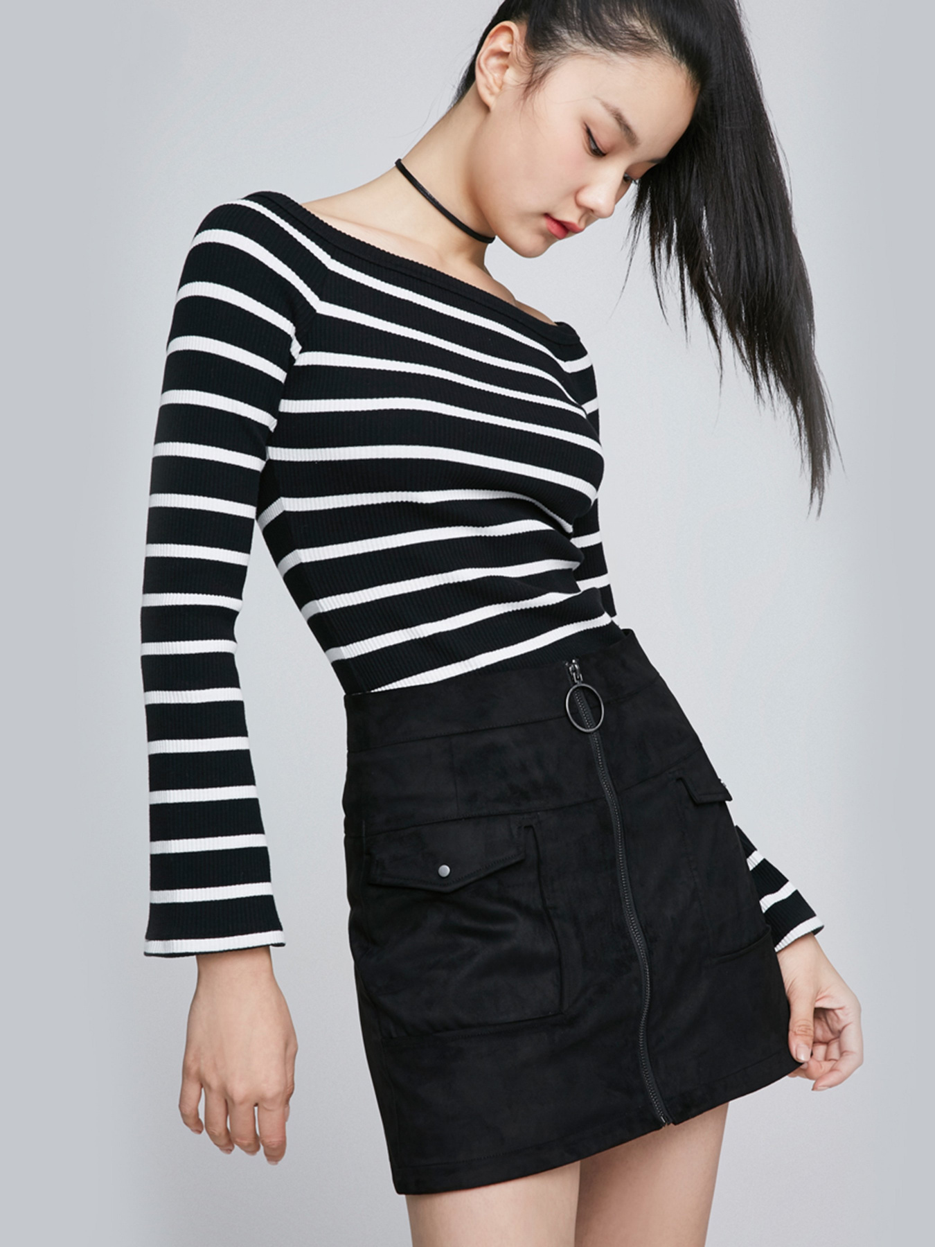 Спідниця міні Only модель 11716S508E40_чорний Фото