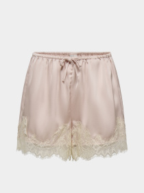 Шорты Only MENUS LACE SATIN SHORTS модель 15385146_Lotus CREAM LACE Фото