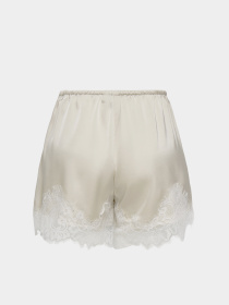Шорты Only MENUS LACE SATIN SHORTS модель 15385146_Birch WHITE LACE Фото