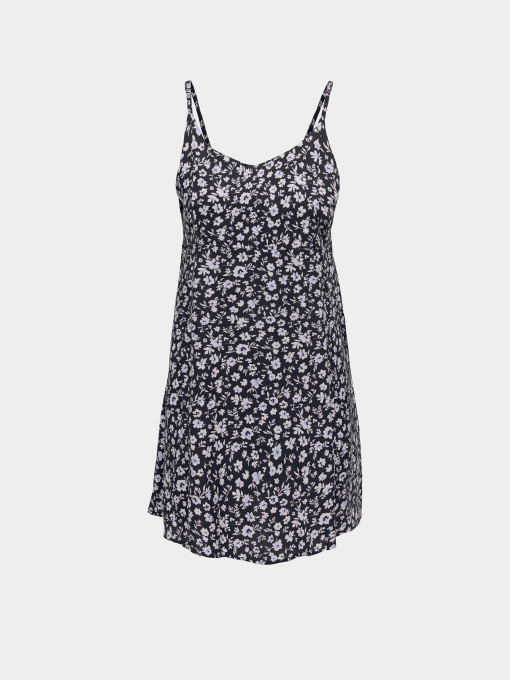 Платья Only LIANA LIFE STRAP SHORT DRESS модель 15375233_Night Sky ZOEY FLOWER Фото