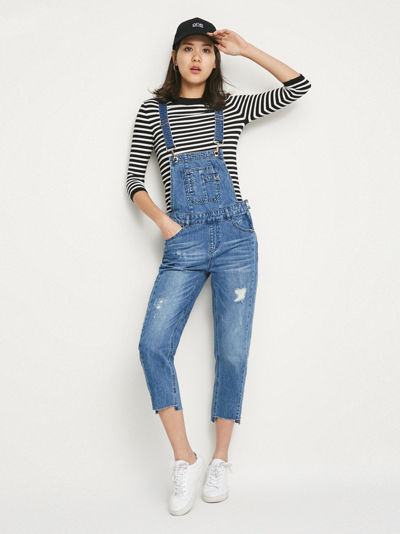 Джинсовий комбінезон Only Модель 11717L502J33_синій Фото