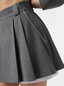 Юбка-шорты ONE BY ONE x INTERTOP модель 00000029853 Фото