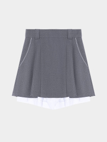 Юбка-шорты ONE BY ONE x INTERTOP модель 00000029853 Фото