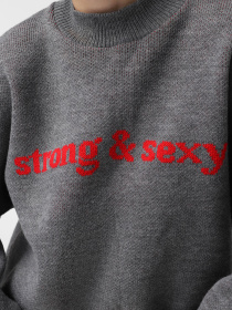 Свитер ONE BY ONE x INTERTOP модель 00000029863 Фото