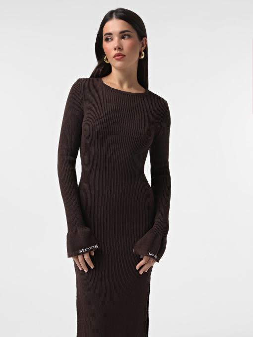 Платье макси ONE BY ONE x INTERTOP модель 00000030214 Фото