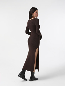 Сукня максі ONE BY ONE x INTERTOP модель 00000030214 Фото