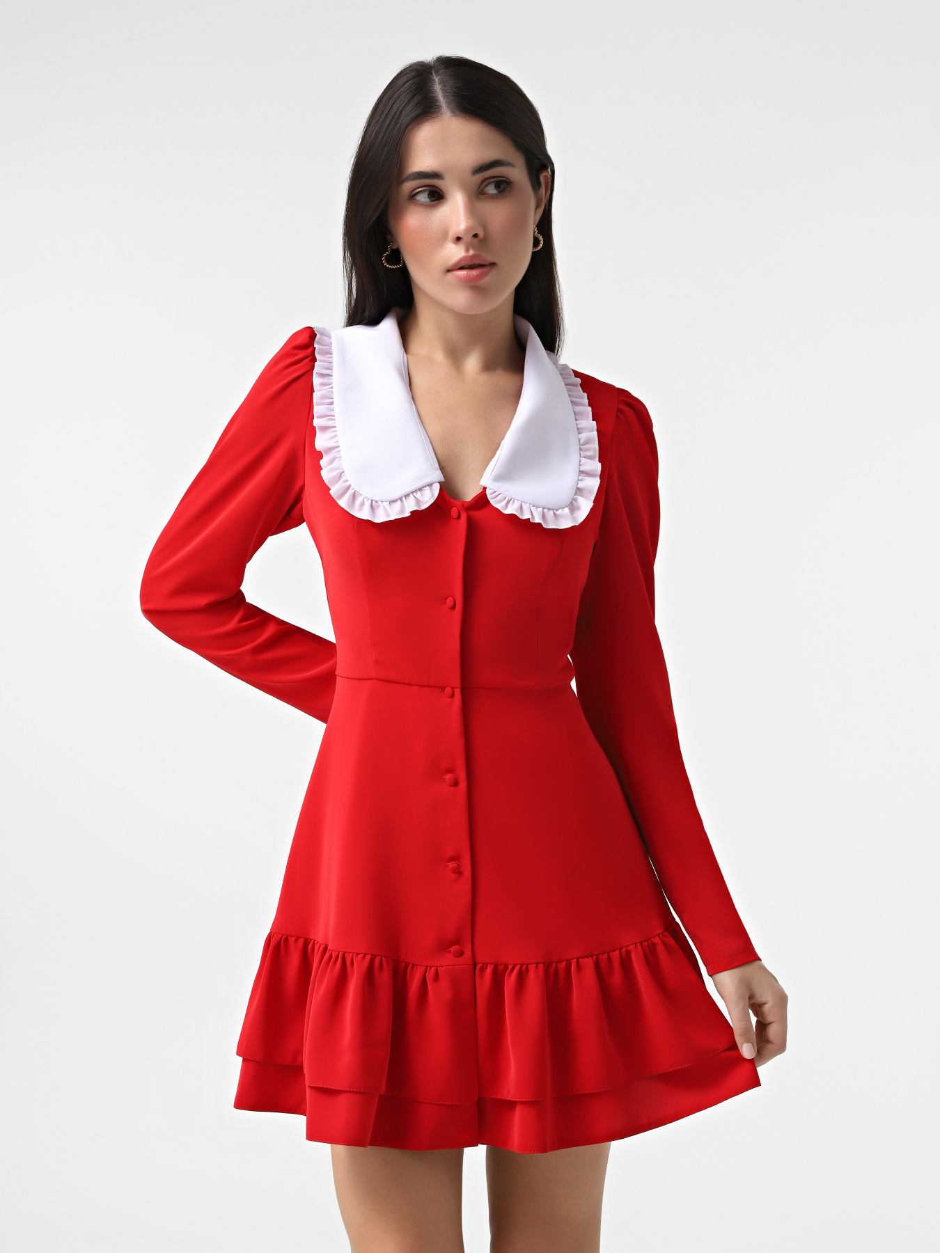 Платье мини ONE BY ONE x INTERTOP модель 00000030430 Фото