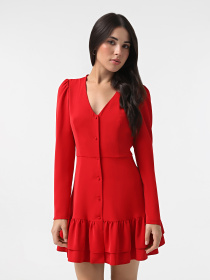 Платье мини ONE BY ONE x INTERTOP модель 00000030430 Фото