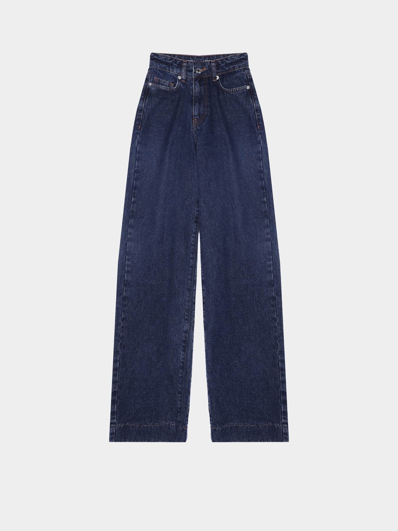 Прямые джинсы ONE BY ONE x INTERTOP модель 00000031010 Фото