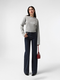 Прямі джинси ONE BY ONE x INTERTOP модель 00000031010 Фото