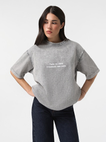 Футболка ONE BY ONE x INTERTOP модель 00000031232 Фото