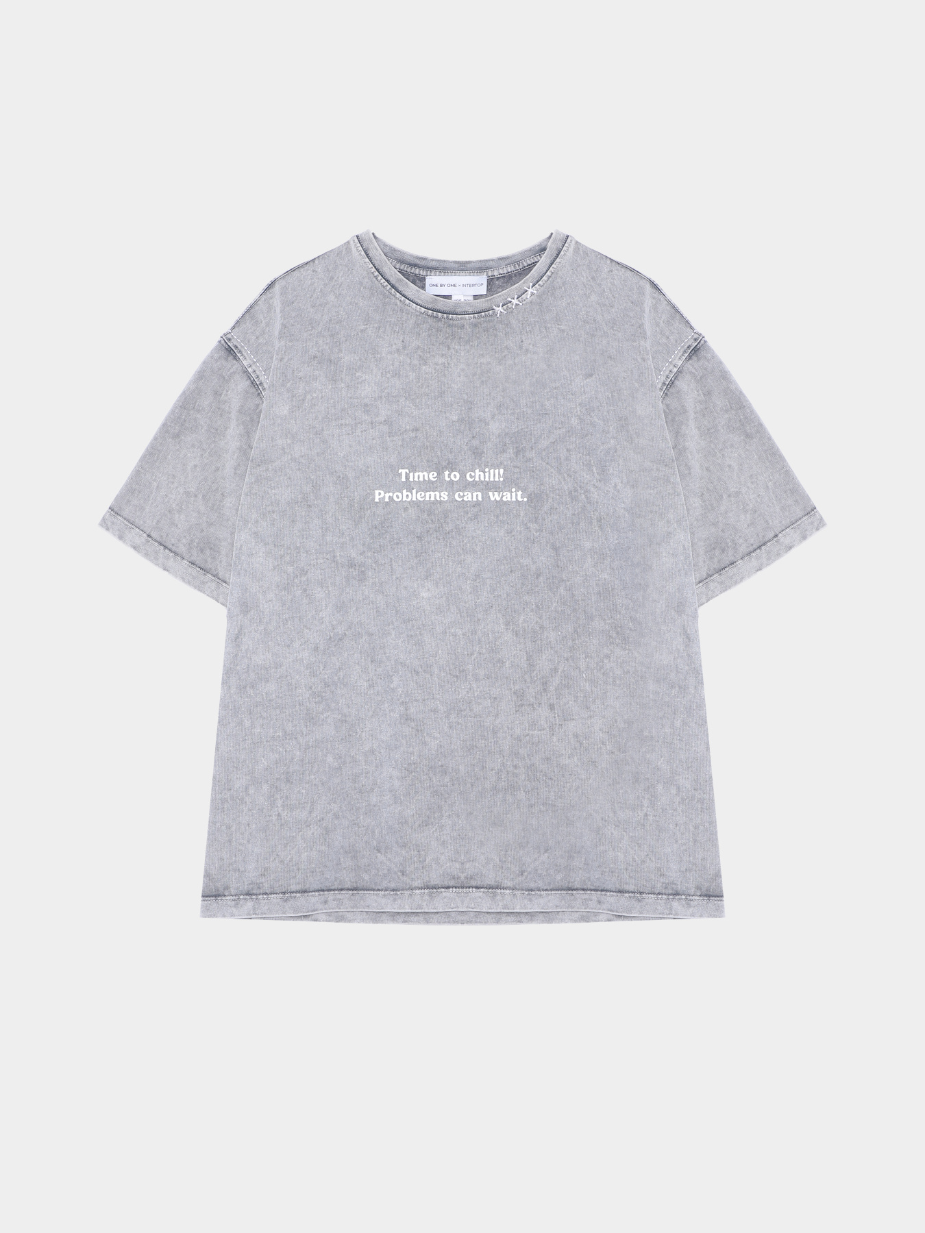 Футболка ONE BY ONE x INTERTOP модель 00000031232 Фото