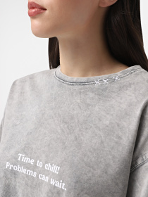 Свитшот ONE BY ONE x INTERTOP модель 00000031231 Фото