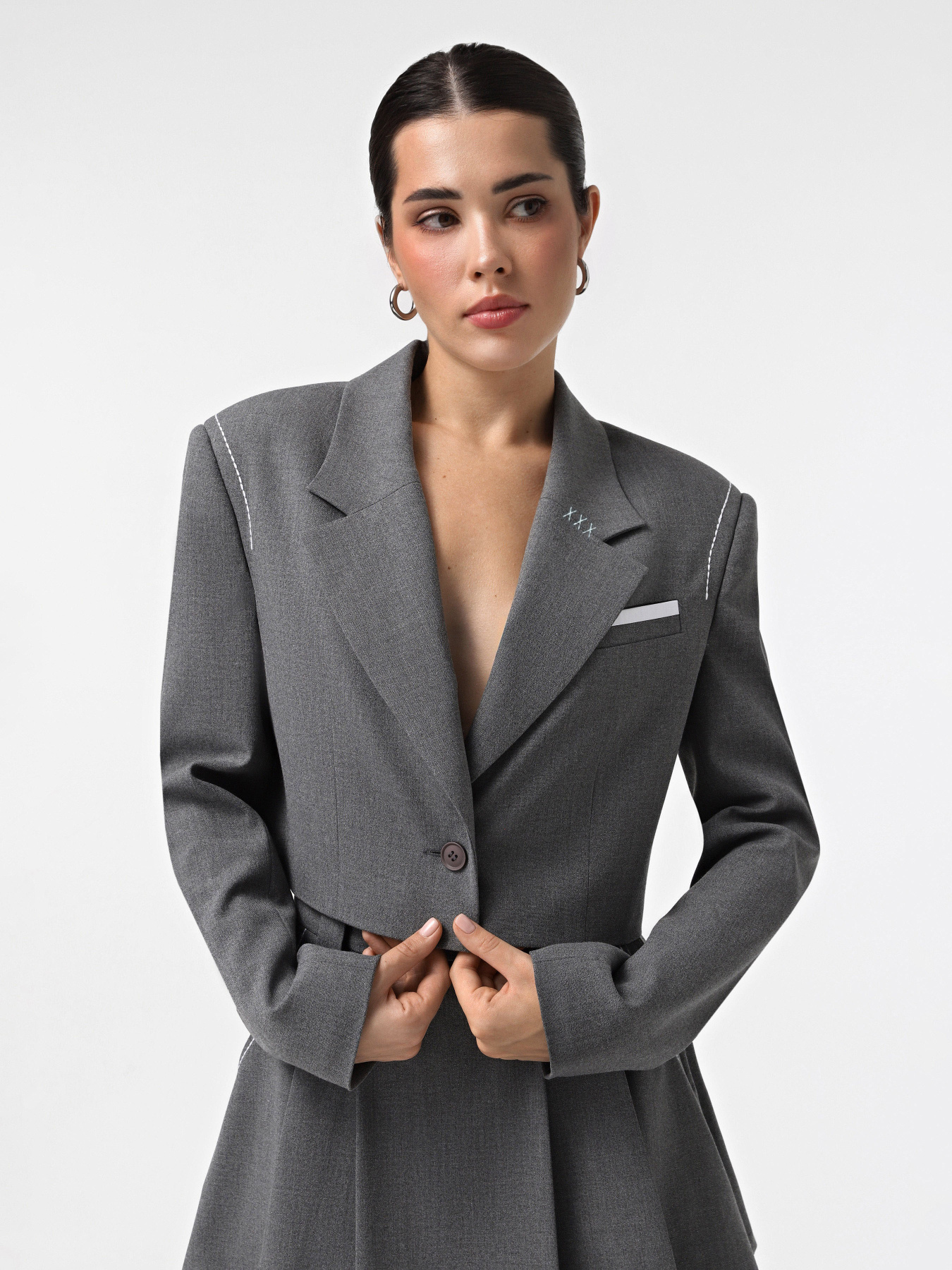 Пиджак ONE BY ONE x INTERTOP модель 00000029675 Фото