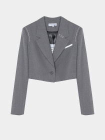 Піджак ONE BY ONE x INTERTOP модель 00000029675 Піджак ONE BY ONE x INTERTOP модель 00000029675 Фото