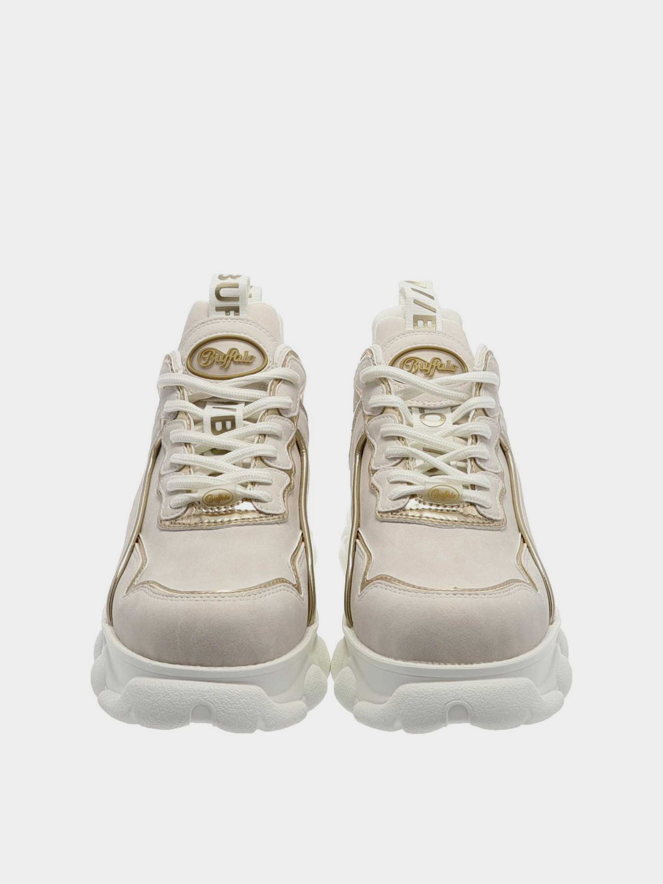 Кросівки Buffalo Модель 1630498-offwhite/gold Фото