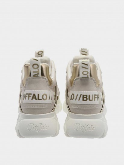 Кросівки Buffalo модель 1630498-offwhite/gold — фото - INTERTOP