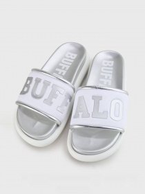 Шлепанцы Buffalo модель 1611036-silver Шлепанцы Buffalo модель 1611036-silver Фото