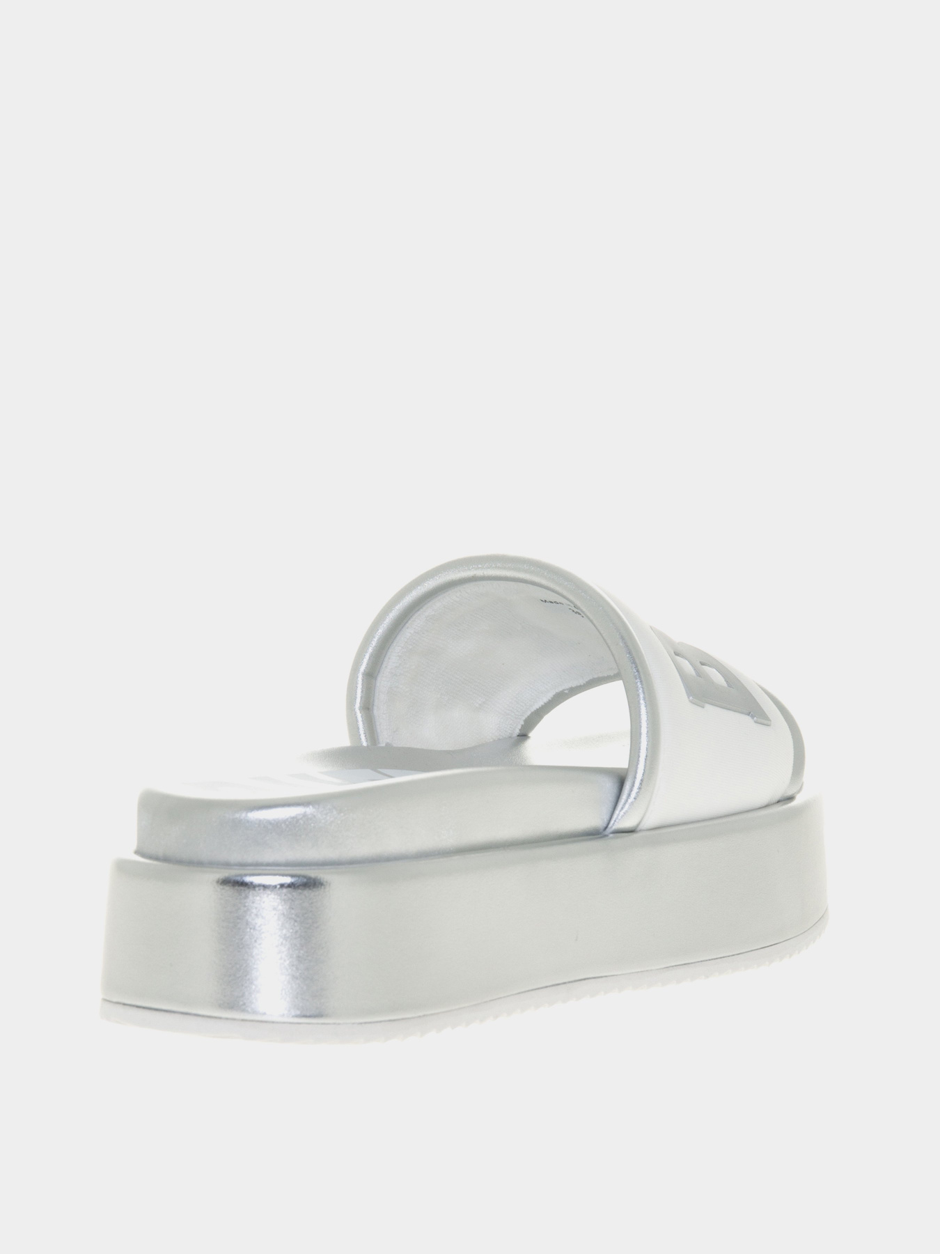 Шлепанцы Buffalo модель 1602002-white silver Фото