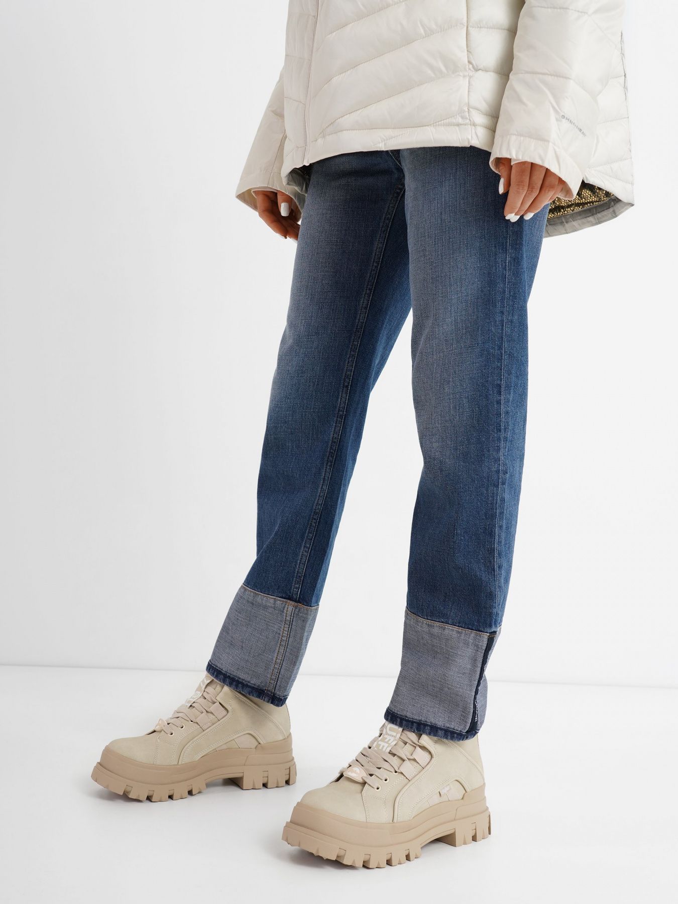 Черевики Buffalo Aspha NC Mid Vegan модель 1622064-beige Фото