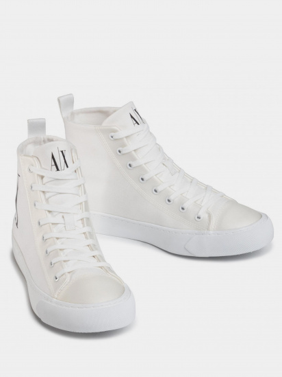 Кеди високі Armani Exchange модель XUZ021-XV212-00152 — фото 4 - INTERTOP