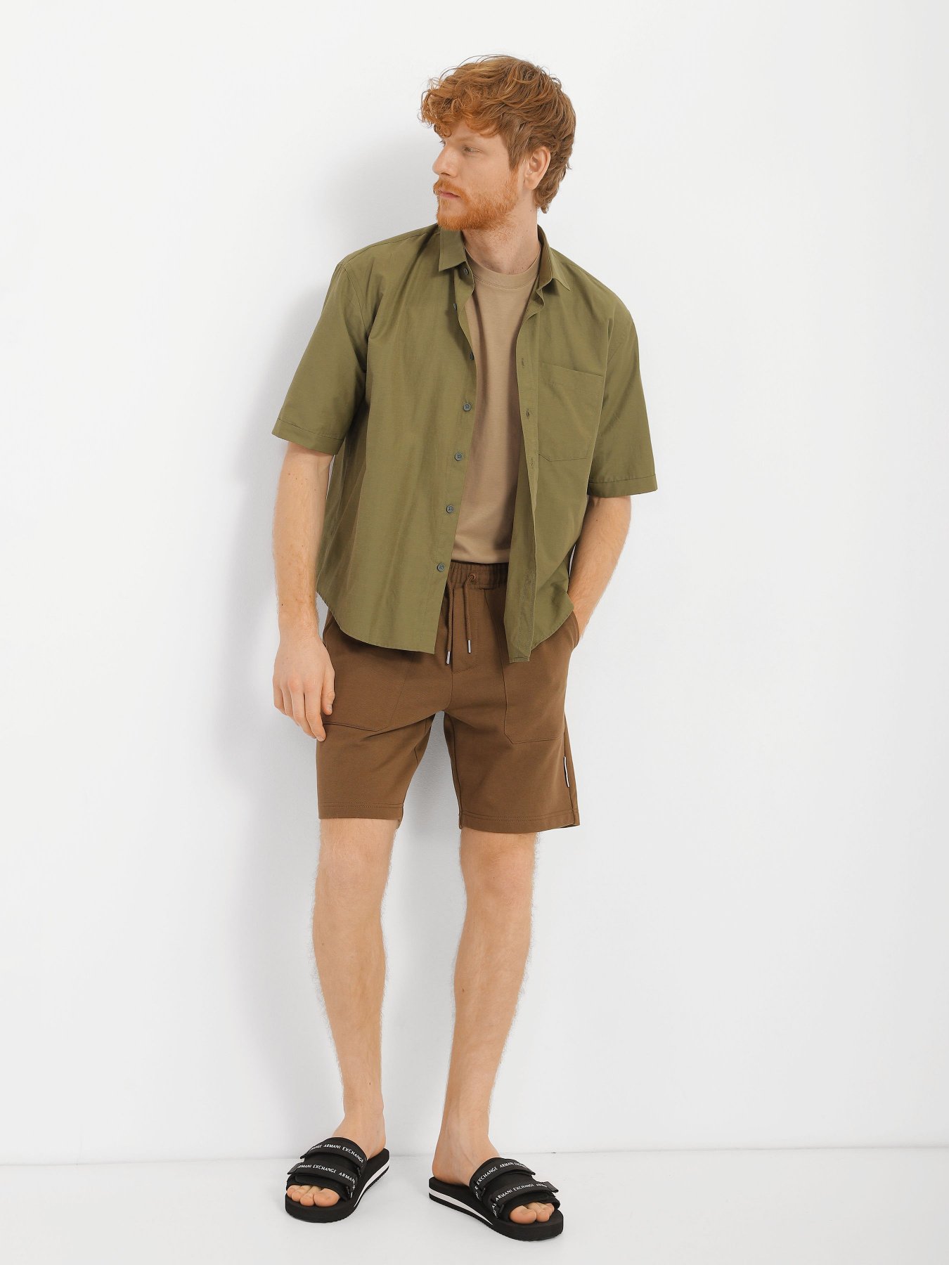 Шлепанцы Armani Exchange модель XUP010-XV672-00002 Фото