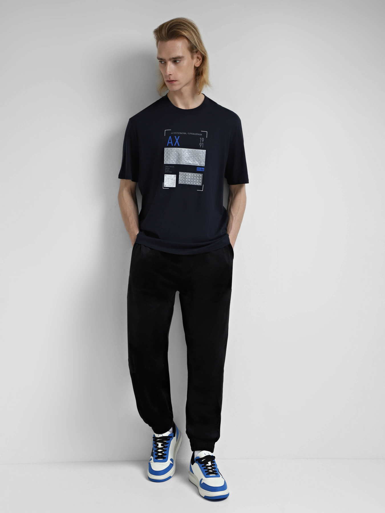 Кроссовки повседневные Armani Exchange модель XUX220-XV858-U180 Фото