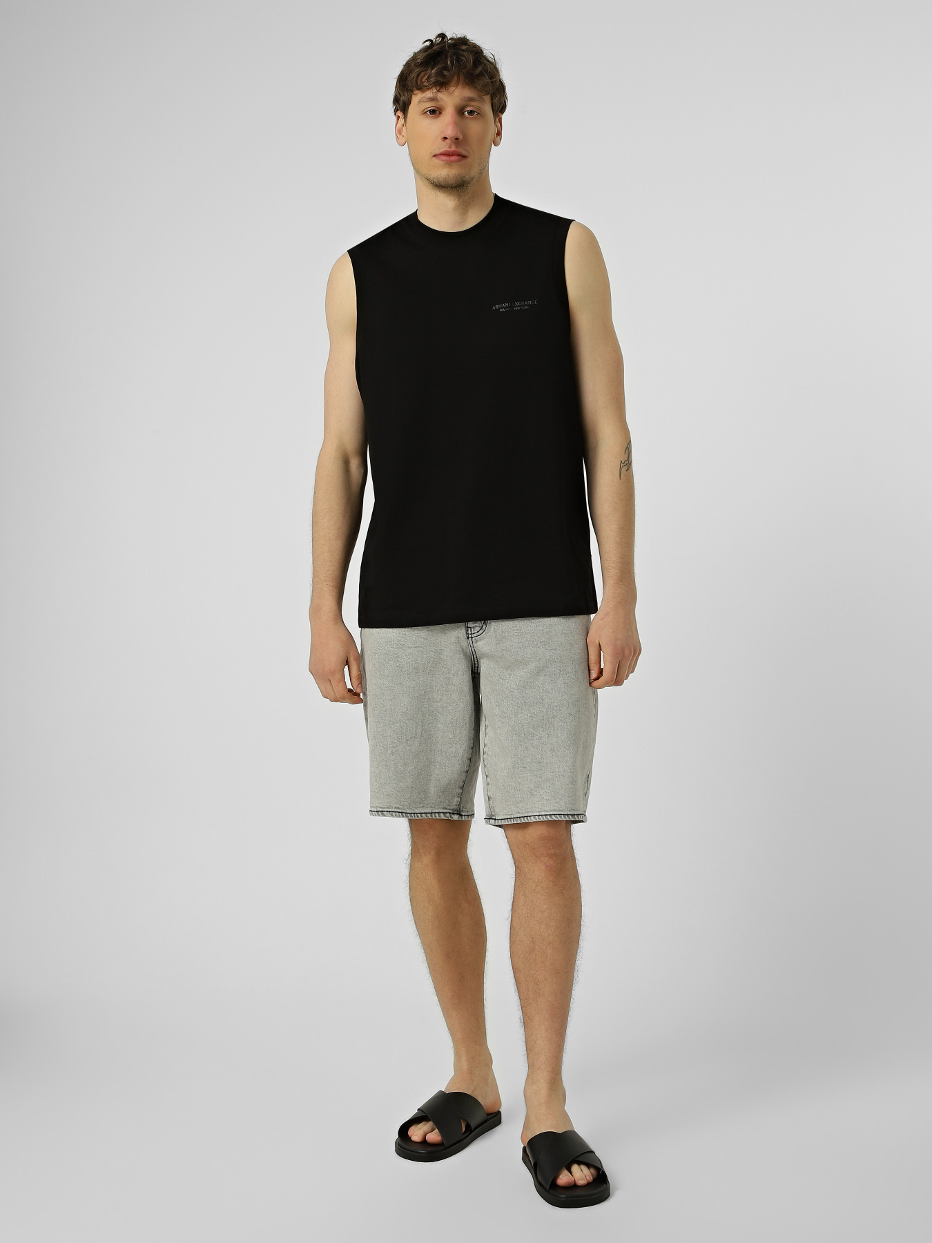 Шльопанці Armani Exchange модель XM002619-AF10848-UC001 Шльопанці Armani Exchange модель XM002619-AF10848-UC001 Фото