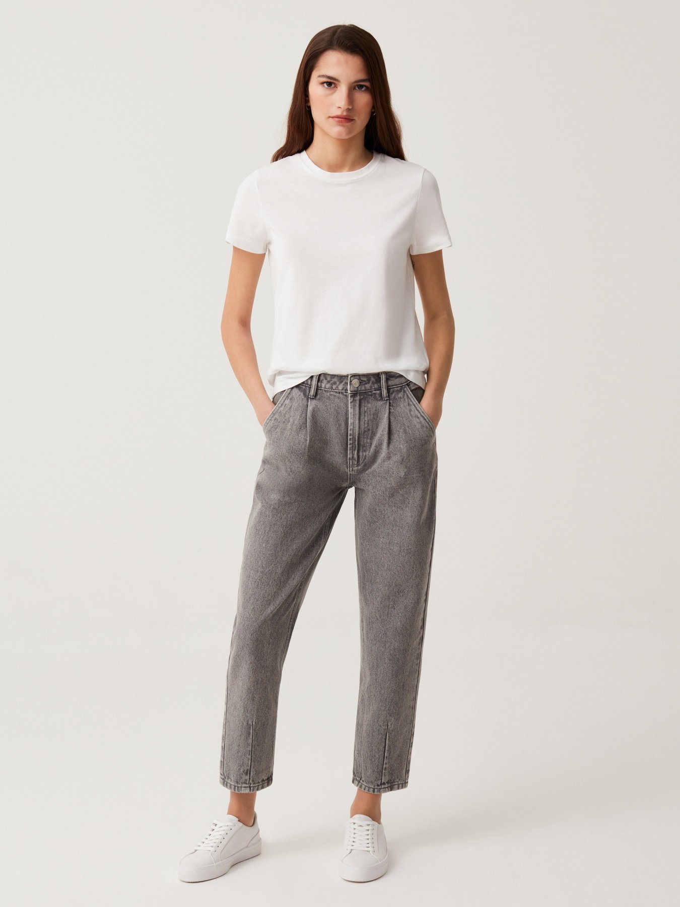 Зауженные джинсы OVS модель 1683217 Фото