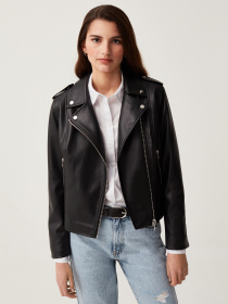 Шкіряна куртка OVS модель 1687473 Фото