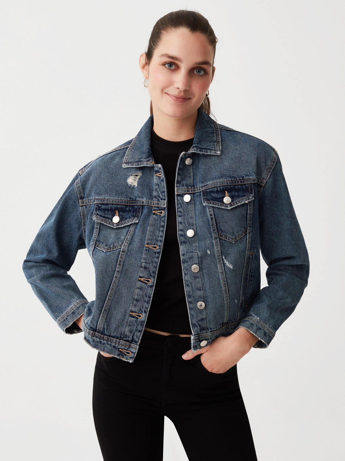 Джинсова куртка OVS модель 1831220 Фото