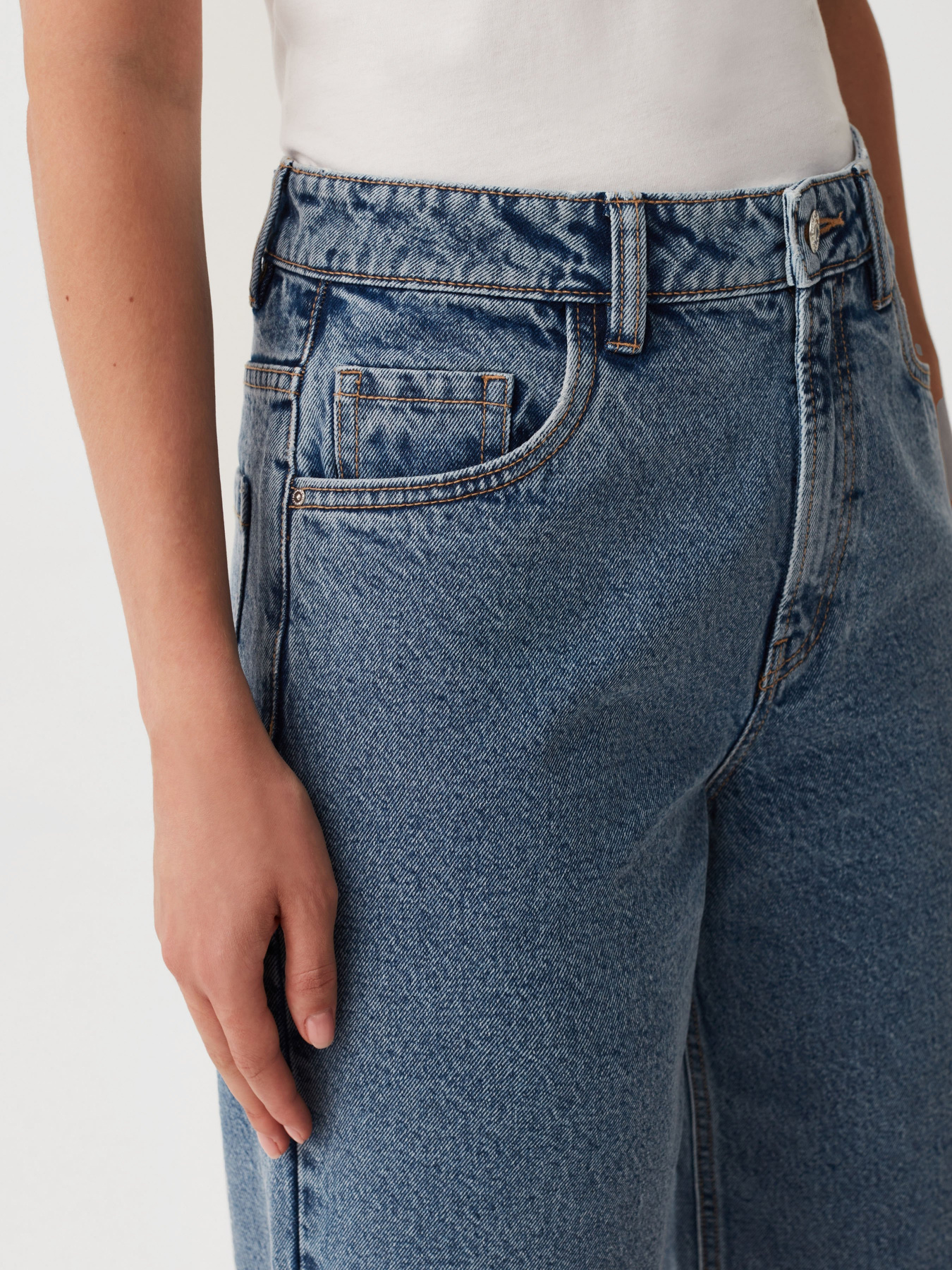 Широкие джинсы OVS модель 1827535 Фото