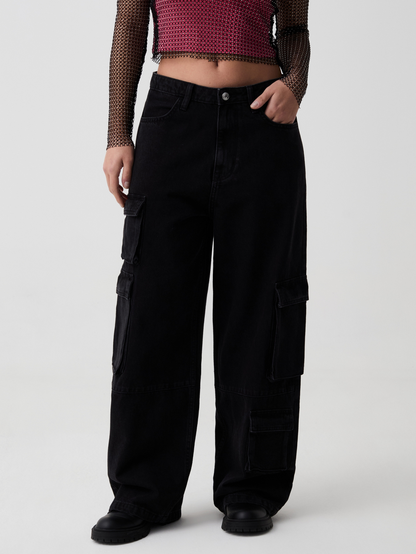 Широкі джинси OVS модель 1975678 Широкі джинси OVS модель 1975678 Фото