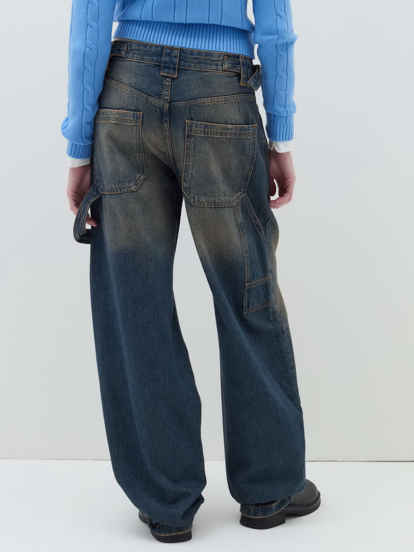 Широкі джинси OVS модель 2074782 Широкі джинси OVS модель 2074782 Фото