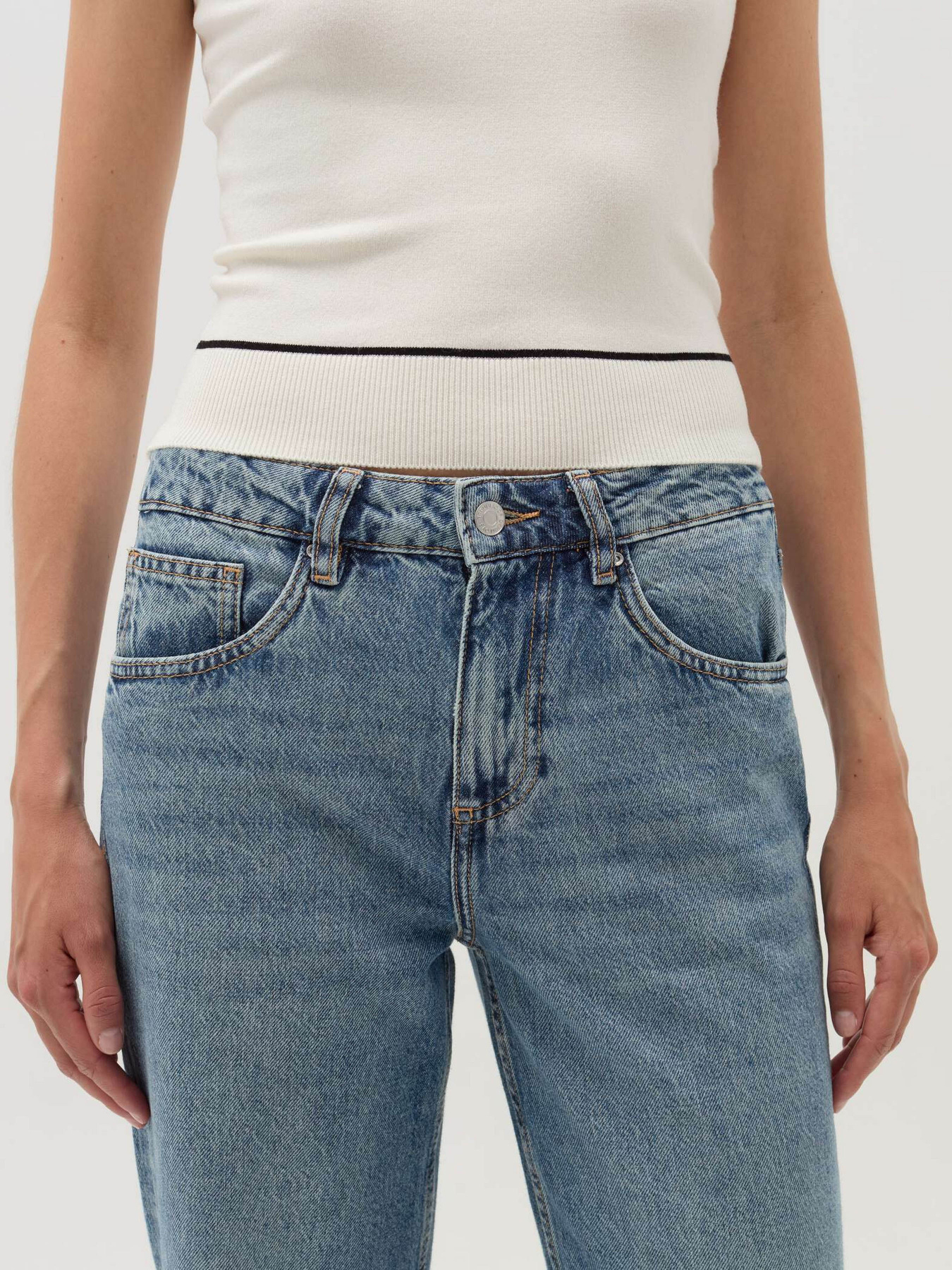 Широкі джинси OVS модель 2073020 Фото