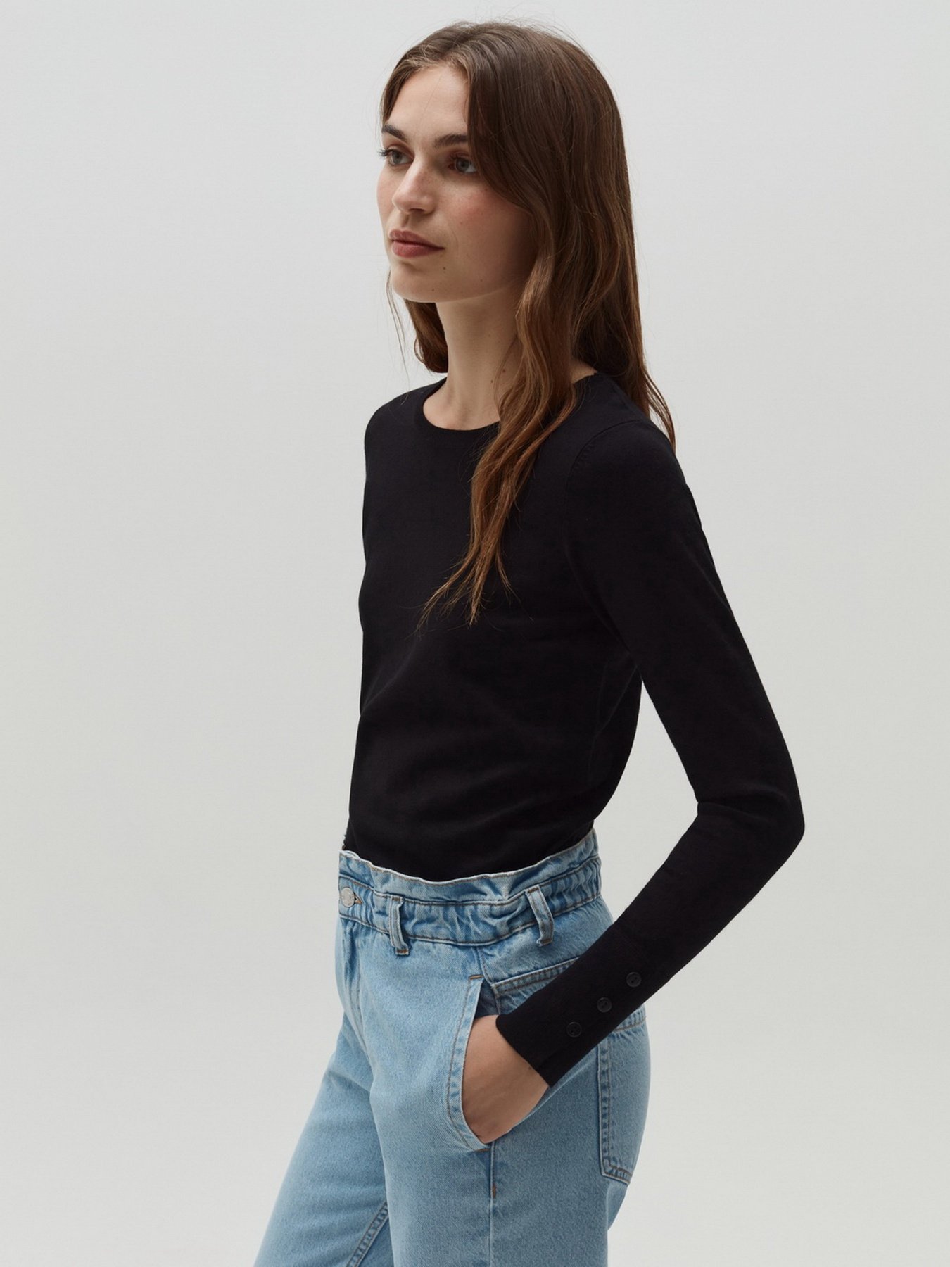 Лонгслив OVS модель 1289288 Лонгслив OVS модель 1289288 Фото