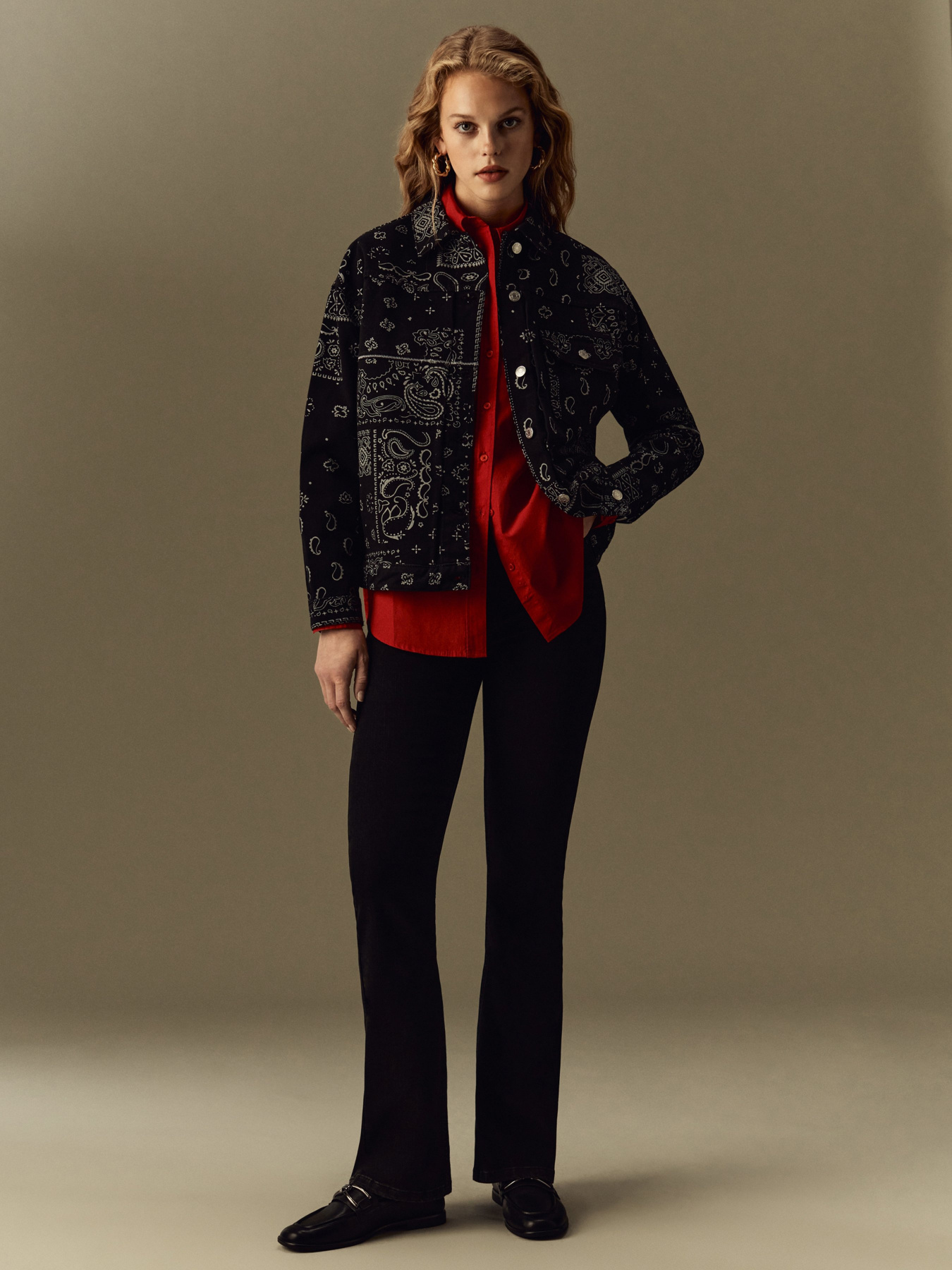 Джинси кльош OVS модель 1614037 Фото