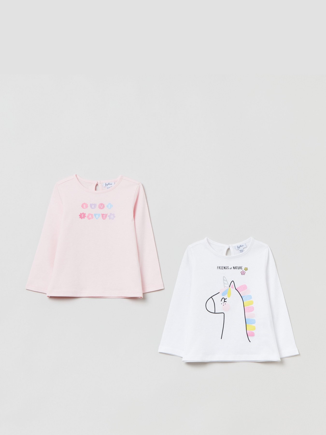 Набор лонгсливов OVS модель 1698420 Фото