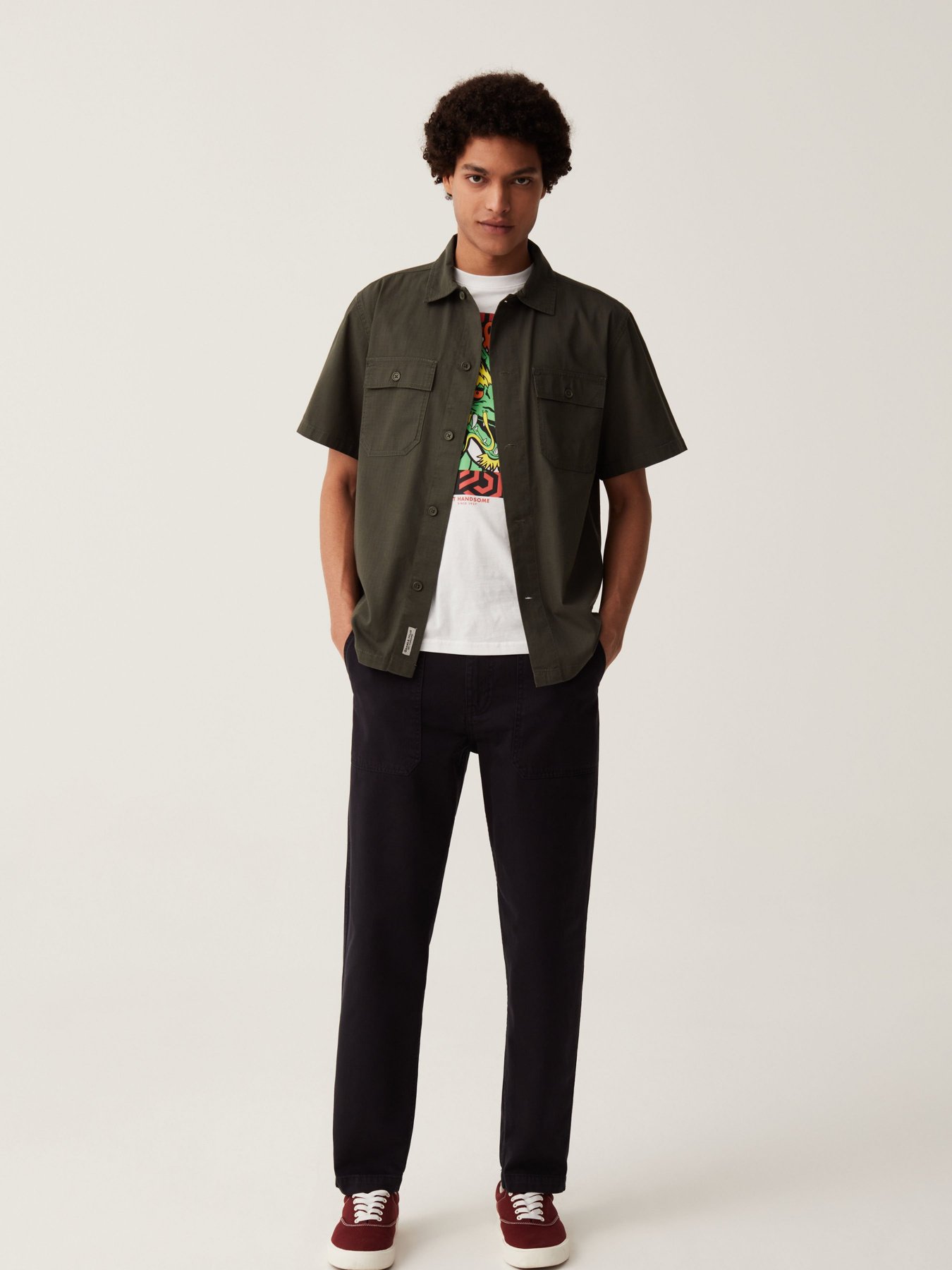 Сорочка повсякденна OVS модель 1758536 Фото