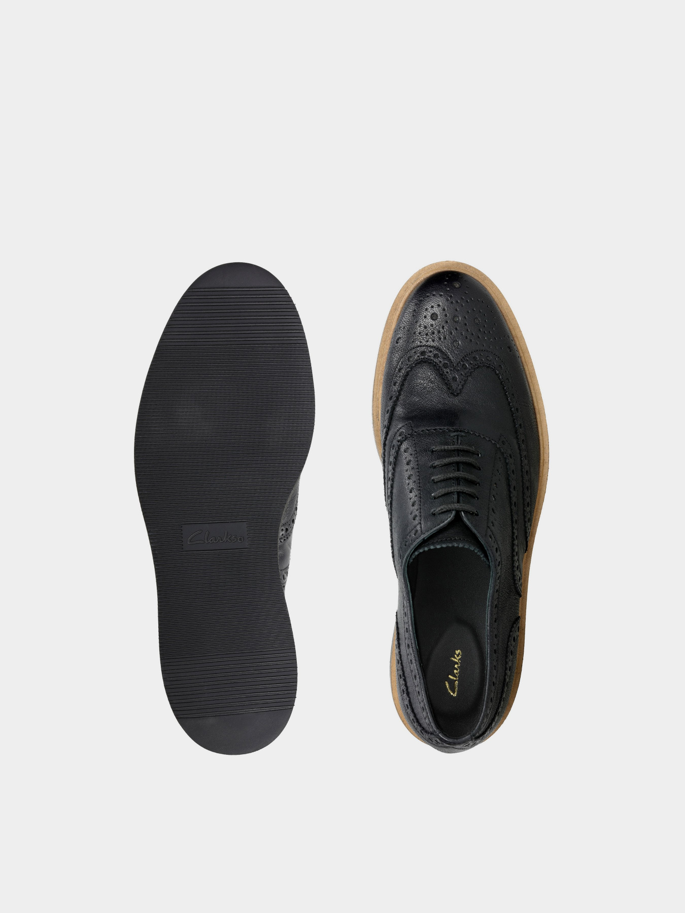 Оксфорди Clarks Baille Brogue модель 26157414 Фото