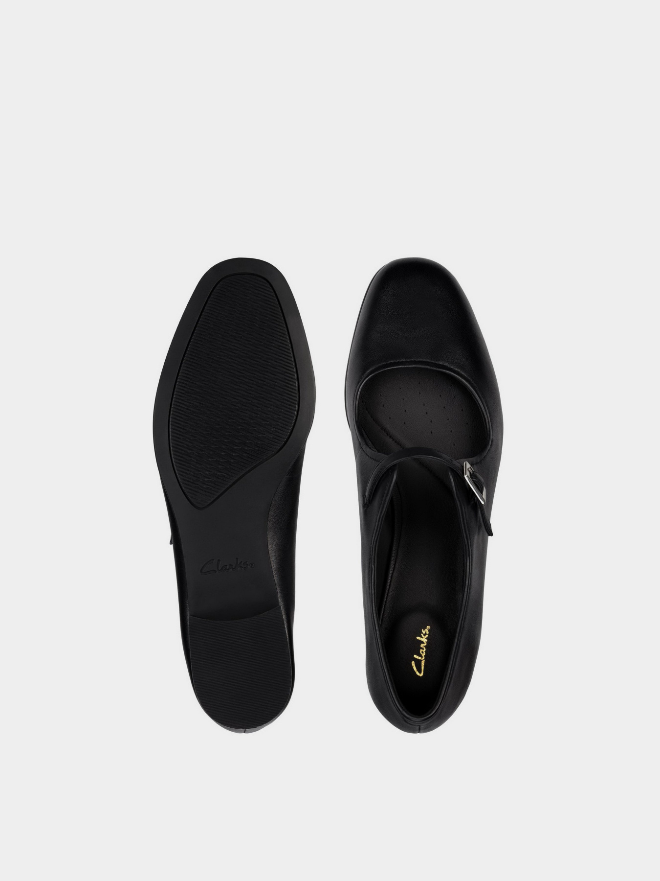 Балетки Clarks Pure Flat модель 26158800 Фото