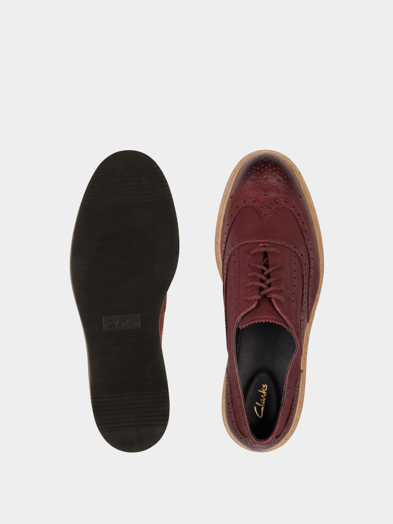 Полуботинки Clarks Baille Brogue модель 26161324 Фото